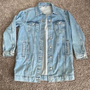 TOPSHOP Blue Denim Jacket